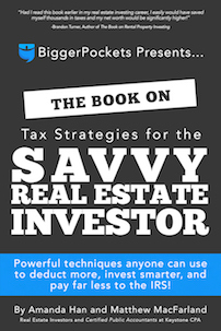 Medium book tax strategies for the savvy real estate investor