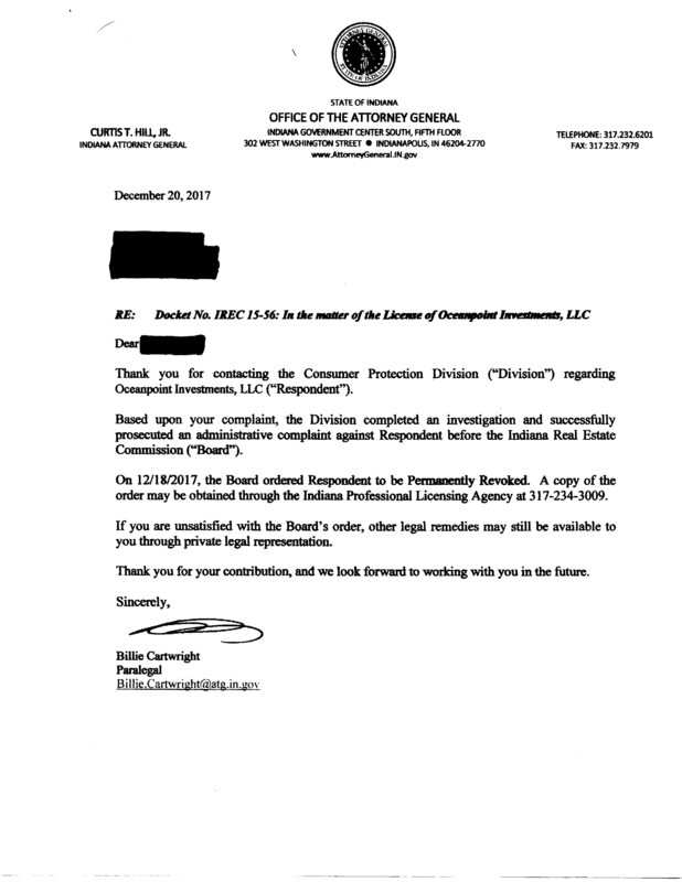 Oceanpointe Investments Llc