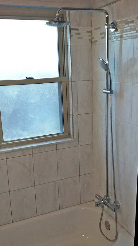 Tub Surround With Window Paying A Tile Contractor To Do Moderately Complicated One Like This Is Russian Roulette In Our Area