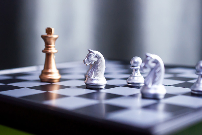 How to Become a Billionaire by Being “Approximately Right” chess board game competition business concept