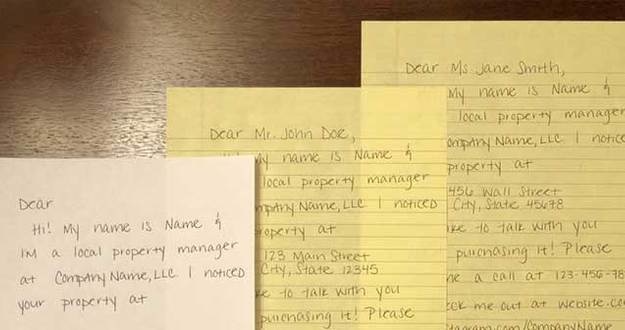 How to Craft a Printable “Handwritten” Yellow Letter Sellers Will Actually Read (With Sample!)