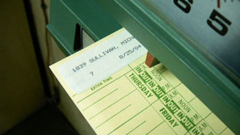 The Truth About Active Income vs. Passive Income timecard