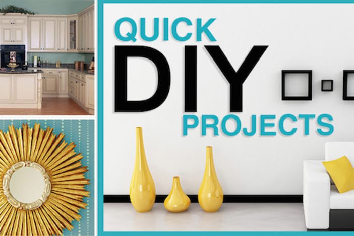 Easy DIY Home Projects Anyone Can Do to Save Money (Infographic) DIY Home Projects You Can Handle